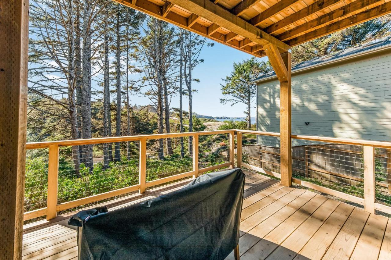 Yaquina Lighthouse View Beach Home Newport Bagian luar foto